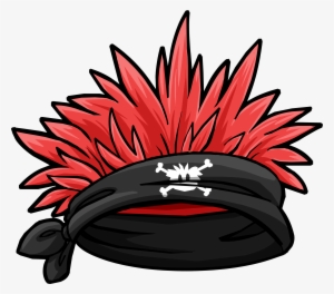 Jolly Roger Bandana Puffle Hat - Illustration