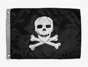 Jolly Roger 12" X 18" Flag - Taylor Made 12" X 18" Jolly Roger Novelty Flag