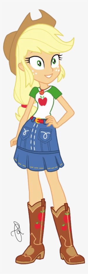 Applejack New Look By Ilaria122 - Mlp Eg New Look Applejack
