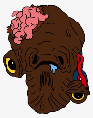 Ackbar Star Wars Zombie - Ahsoka Tano