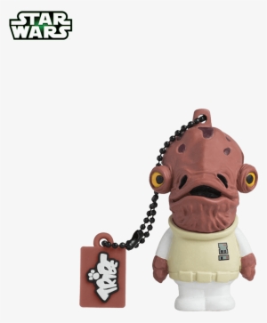 Chiavetta Usb Admiral Ackbar - Tribe Star Wars 8gb Usb Memory 30 Gr