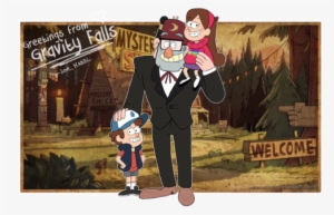 Greekings From Welcom Mabel Pines Dipper Pines Grunkle - Grunkle Stan