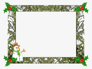 Cool Christmas Photo Frame Png Christmas Frames Free - Christmas Day
