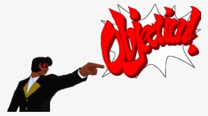 Phoenix Wright Objection Png - Ace Attorney Investigations Miles Edgeworth Game Ds