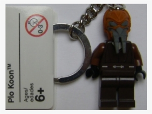 Lego Minifig Star Wars Plo Koon Key Chain