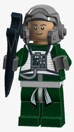 1 A-wing Pilot With His Screwdriver / Spanner - Soldier