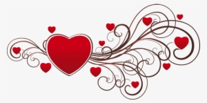 Valentines Day Gift Guide Border - Heart Designs