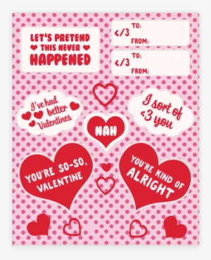 Sassy Valentines Day Sticker/decal Sheet - Valentinrs Day Stickers