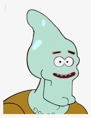 Squidtrick Tentastar - Squidward Face No Background