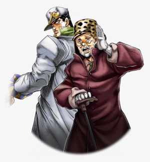 Unit Jotaro Kujo And Old Joseph - Jotaro Kujo