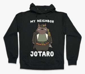 My Neighbor Jotaro Hooded Sweatshirt - My Hero Academia Clothing