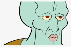 Squidward Wallpaper - Handsome Squidward Transparent - 593x614 PNG