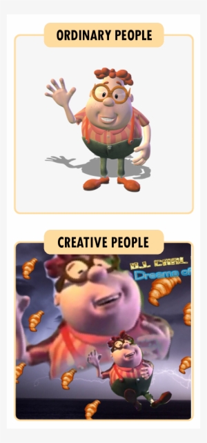 How Creative People See Carl Wheezer - Adventures Of Jimmy Neutron Season 2 (dvd)