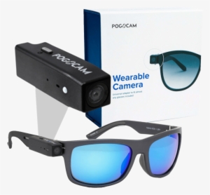 Pogocam Wearable Hd Camera With Foster Grant Pogotrack - Sunglasses