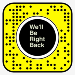 We'll Be Right Back Snapchat Lens - Snapchat Lenses He Needs Some Milk