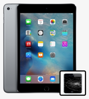Ipad Mini Cracked Glass Screen Repair - Ipad Air 2 32gb Wifi Space Grey