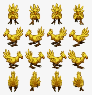 Chocobo - Chocobo Sprite Rpg Maker