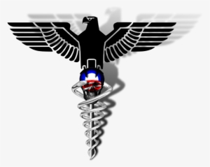 Obamacare Caduceus, Small Version - German Coat Of Arms Ww2
