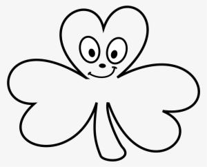 This Free Icons Png Design Of Shamrock Outline Cartoon