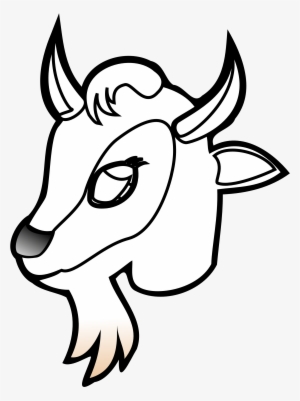 Goat Face Template - Cau Lac Bo Bong Da