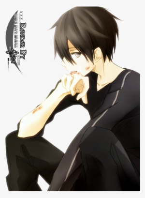 Kirito - Anime Sword Art Online Kirito Full Body - 600x1004 PNG ...