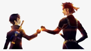 Kirito And Klein Sword Art Online Render By Carolester-d5jbngf - Sao Klein And Kirito