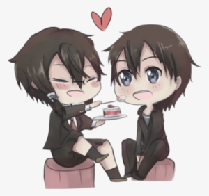 X Kirito Chibi By Pikarty On Deviantart - Kirito X Sinon Chibi