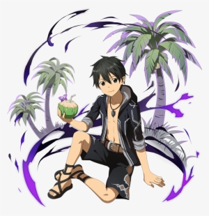 Manga Boy Clipart Kirito - Sword Art Online Memory Defrag Kirito