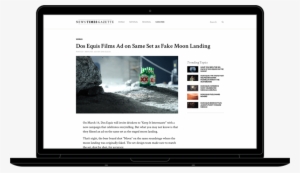 Dos Equis Was Running A Promotion Where Drinkers Could - Computer