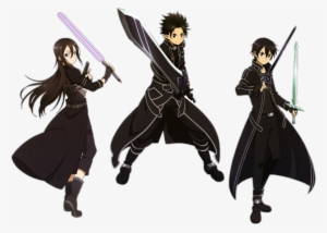 Report Abuse - Sword Art Online Kirito Render