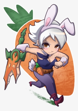 Riven Lol Chiby - League Of Legends Chibi Battle Bunny Riven 11 Oz. Custom