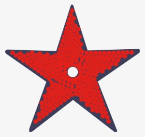 Barnstar Leather Star - Star Blue