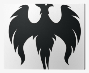 Phoenix Bird Black And White