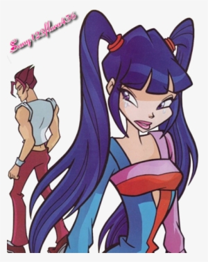 Musa From Winx Fond D'écran Containing Animé Entitled - Winx Club Musa And Riven Comic