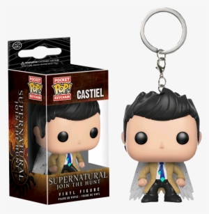 Castiel With Wings Pop Keychain - Supernatural Funko Pops Castiel