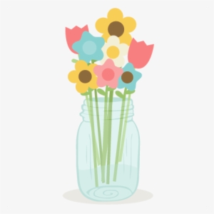 Clipart Stock In Svg Cutting Files Doodle Cut For - Mason Jar