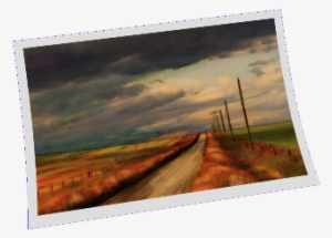 Gold In The Darkness - Painting