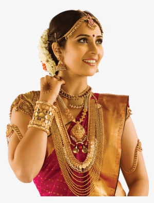 Jewellery Model Png Transparent Image - Lady With Jewellery Png