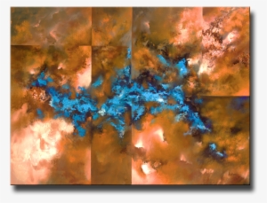 36" X 48" Oil On Canvas - Cerulean