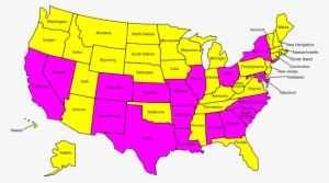 United States Map Clip Art - Places In Usa Map