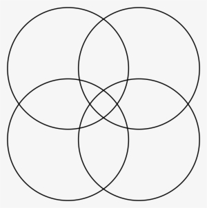 File Flower Of Life Square 085 4 Circle Svg Wikimedia - Clip Art