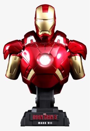 Hot Toys Iron Man Mark Vii Collectible Bust - Iron Man Mark 7 Bust