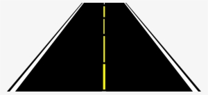 Road Clip Art In Black And White - Highway Clipart