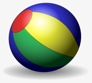 Free Vector Beachball V Clip Art - Boys Toys Clip Art
