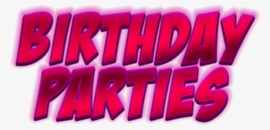 Kids And Teens Birthday Parties Are As Easy As 1,2,3 - Birthday Party Font Png