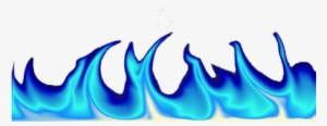 Blue Smoke Effect Png - 3d Black And White Flames