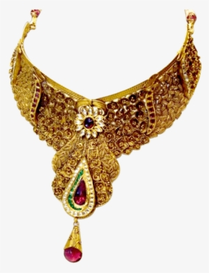 Free Png Gold Necklace Png Images Transparent - Golden Necklace Transparency Png