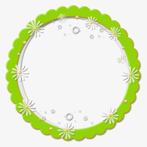 Birth Day Round Frame