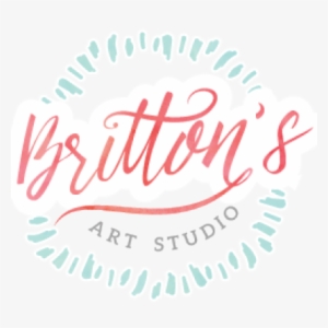 Britton's Art Studio - Label