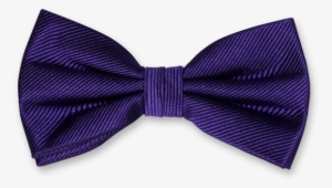 Purple Bow Tie - Pajarita Morada Con Camisa Negra